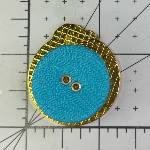 Coastal Sunset Wave Magnetic Sewing Needle Minder Surf Spray, [1.4” x 1.25”] - Picture 10 of 12